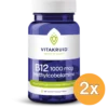 2x Vitakruid B12 1000 mcg Actief Methylcobalamine Vitamine (90 stuks)