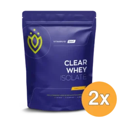 2x Vitakruid Clear Whey Isolate – Tropical (750 gr)