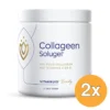 2x Vitakruid Collageen Solugel® Poeder met Vitamine C & D (250 gr)
