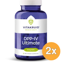 2x Vitakruid DPP-IV Ultimate Biocore® Optimum Complete Enzymen (180 vega capsules)