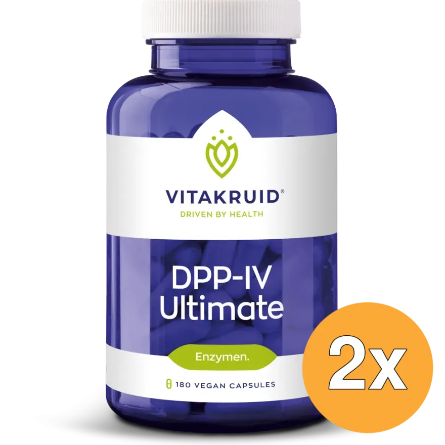 2x Vitakruid DPP-IV Ultimate Biocore® Optimum Complete Enzymen (180 vega capsules)
