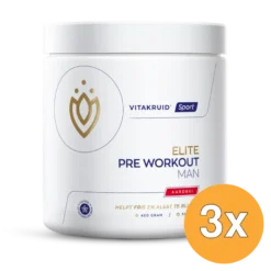 3x Vitakruid Elite Pre Workout Man (420 gr)