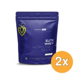 2x Vitakruid Elite Whey Protein 50% Hydrolysate 50% Isolate – Vanille (990 gr)
