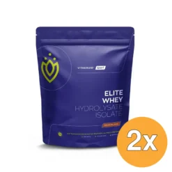 2x Vitakruid Elite Whey Protein 50% Hydrolysate 50% Isolate – Chocolade (990 gr)