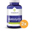2x Vitakruid Glutazyme Spijsverteringsenzymen en L-Glutamine (180 tabletten)