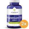 2x Vitakruid Magnesium 150 Malaat met Vitamine B6 (P-5-P) (180 tabletten)