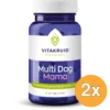 2x Vitakruid Multi Dag Mama 100% Vegan (30 tabletten)