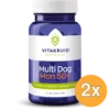 2x Vitakruid Multi Dag Man 50+ 100% Vegan (30 tabletten)