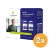 2x Vitakruid Multi Dag & Nacht Man 50+ 100% Vegan (2 x 90 tabletten)