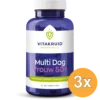 3x Vitakruid Multi Dag Vrouw 50+ 100% Vegan (90 tabletten)