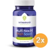 2x Vitakruid Multi Nacht Man Sport 100% Vegan (30 tabletten)