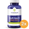 2x Vitakruid Multi Nacht Man 50+ 100% Vegan (90 tabletten)