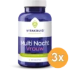 3x Vitakruid Multi Nacht Vrouw 100% Vegan (90 tabletten)