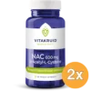 2x Vitakruid NAC 600 mg N-Acetyl-L-Cysteïne (60 vega capsules)