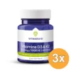 3x Vitakruid Vitamine D3 & K2 (90 softgels)