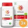 3x Vitals Calcium 400 mg Biologisch (60 capsules)