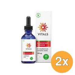 2x Vitals Elementair Chroom (60 ml)