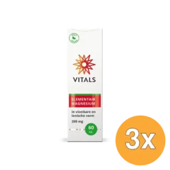 3x Vitals Elementair Magnesium (60 ml)