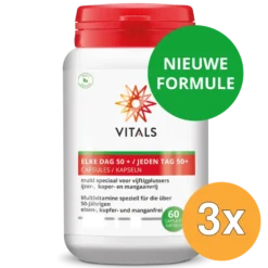 3x Vitals Elke Dag 50+ (60 capsules)