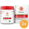 3x Vitals Guarboonvezels (200 gr)