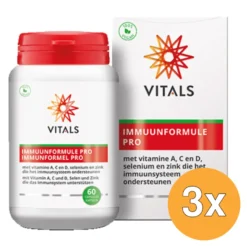 3x Vitals Immuunformule pro (60 capsules)