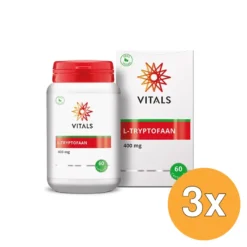 3x Vitals L-Tryptofaan (60 capsules)