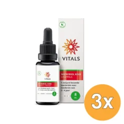 3x Vitals Microbiol kind 0-4 jaar (8 ml)