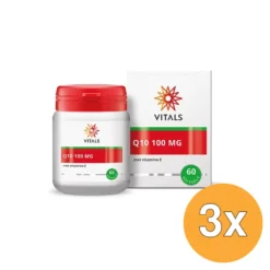 3x Vitals Q10 100 mg (60 capsules)