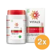 2x Vitals Vitamine C + D3 gummies (60 stuks)