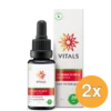 2x Vitals Vitamine D3 druppels (20 ml)