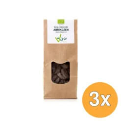 3x Vitiv Abrikozen Ongezwaveld Bio (1000 gr)
