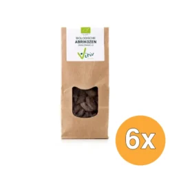 6x Vitiv Abrikozen Ongezwaveld Bio (1000 gr)