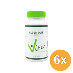6x Vitiv Algenolie 500Mg (100 capsules)
