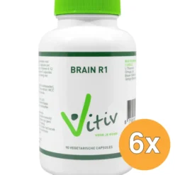 6x Vitiv Brain R1 (90 vega capsules)