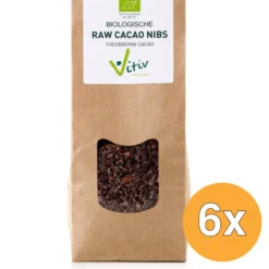 6x Vitiv Cacao Nibs Bio (1000 gr)