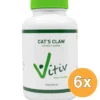 6x Vitiv Cats Claw 5000 Mg Extract (90 capsules)