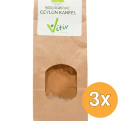 3x Vitiv Ceylon Kaneel Bio (1000 gr)