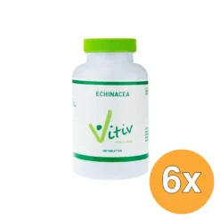 6x Vitiv Echinacea (400 tabletten)