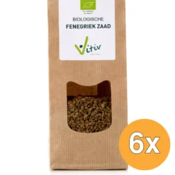 6x Vitiv Fenegriekzaad Bio (100 gr)