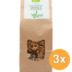3x Vitivgranola Zaden En Noten Bio (500 gr)