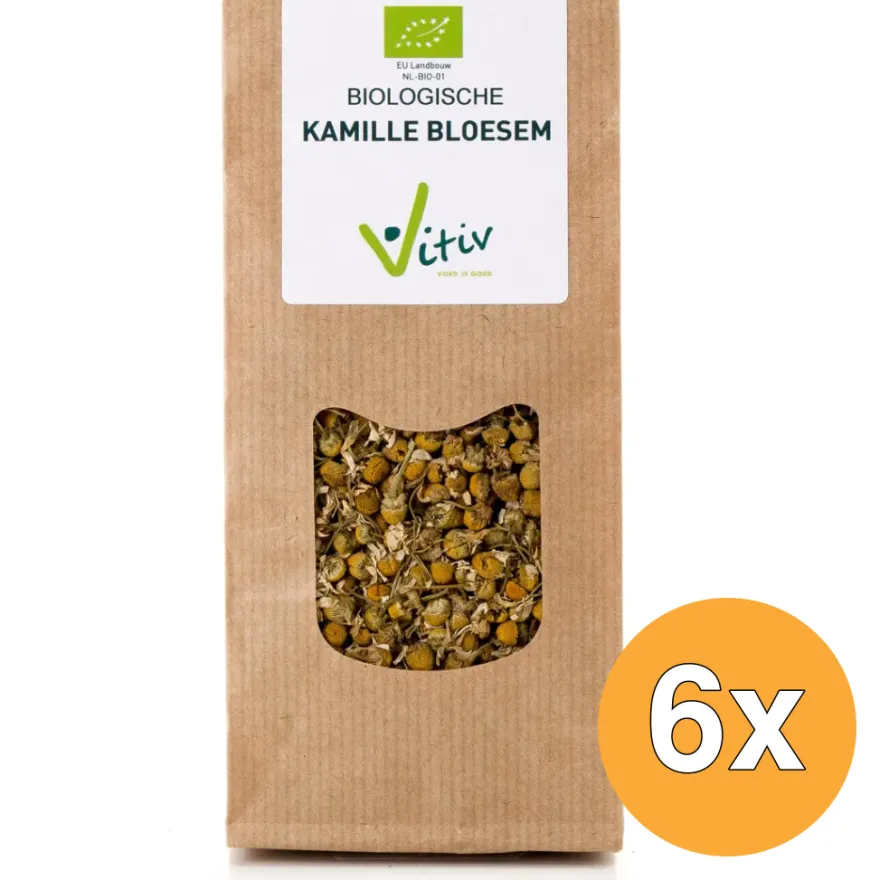 6x Vitiv Kamille Bio (50 gr)