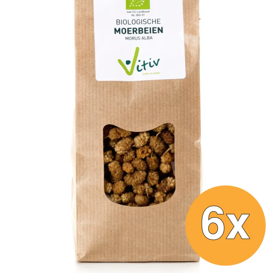 6x Vitiv Moerbeien Bio (1000 gr)