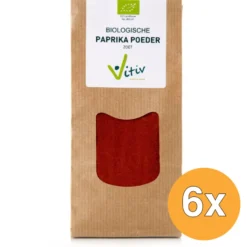 6x Vitiv Paprika Poeder Zoet Bio (50 gr)