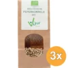 3x Vitiv Peperkorrels Wit Bio (250 gr)