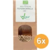 6x Vitiv Peperkorrels Wit Bio (250 gr)