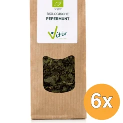 6x Vitiv Pepermunt Bio (50 gr)