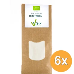 6x Vitiv Rijstmeel Bio (500 gr)