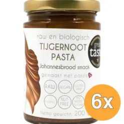 6x Vitiv Tijgernoot Pasta Johannesbrood Bio (200 gr)