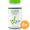 6x Vitiv Vitamine B12 Actief (100 zuigtabletten)