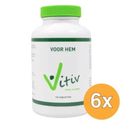 6x Vitiv Voor Hem (100 tabletten)